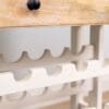 A close up of the drawer on a table