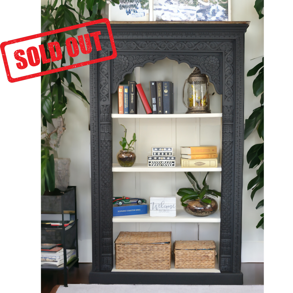 black bookcase sold out