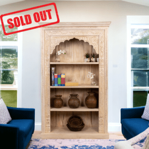 mango wood bookcase sold out