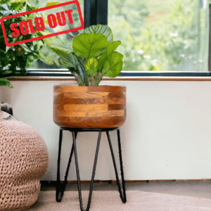 wood planter sold out