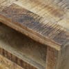 Natural Wood TV Stand with 3 Drawers Hand-crafted - Image 5