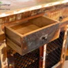 Reclaimed Wood Buffet Cabinet Rustic Beauty - Image 5