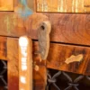 Reclaimed Wood Buffet Cabinet Rustic Beauty - Image 7