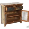 Reclaimed Wood Buffet Cabinet Rustic Beauty - Image 3