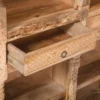 Solid Wood Display Bookcase Hand-carved - Image 10