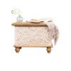 Artisan Wood Trunk Perfect for Smaller Spaces - Image 2