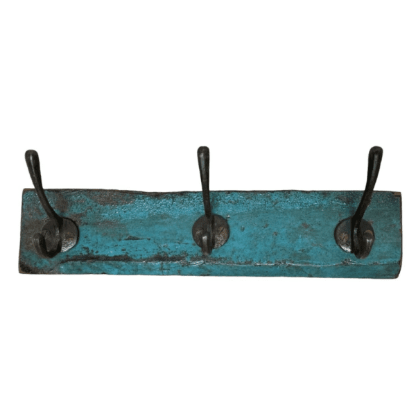 3-hook coat rack