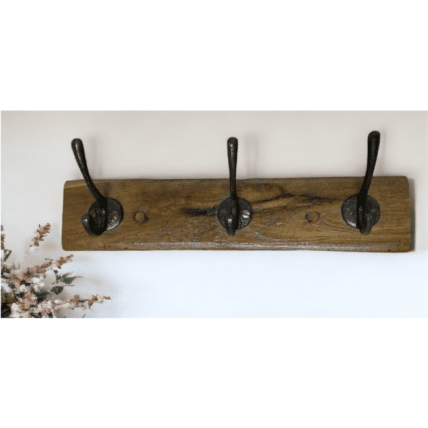 option 2 3-hook coat rack