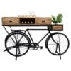 Vintage Bicycle Console Table with Drawers - Image 2