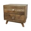 Unique Nightstand Side Table with Drawers - Image 3