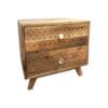 Unique Nightstand Side Table with Drawers - Image 6