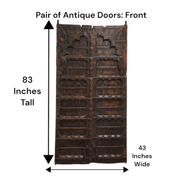 Antique pair of doors