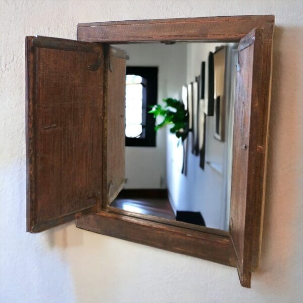 vintage accent mirror