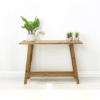 Rustic Natural Mango Wood Console Table - Image 2