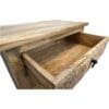 3-Drawer Side Table/Nightstand Hand-Carved - Image 11