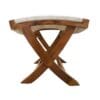 Hand-crafted Chair with Matching Footrest - Image 7