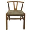 Wishbone Chair Hand-crafted Natural Solid Wood - Image 2