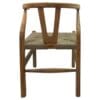 Wishbone Chair Hand-crafted Natural Solid Wood - Image 4