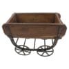 Vintage Brick Mold Wood Trolley - Image 7