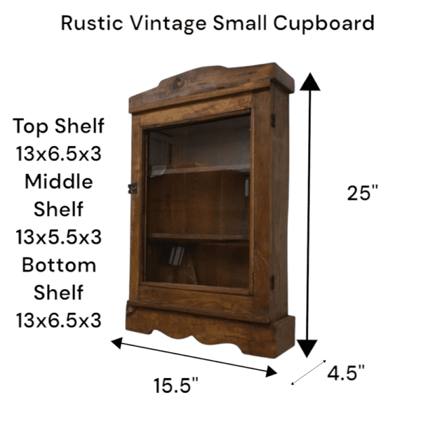 Farmhouse Cupboard Vintage Accent - Image 8