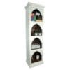 Solid Wood Bookcase Narrow Display Bookshelf - Image 3
