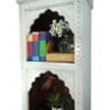 Solid Wood Bookcase Narrow Display Bookshelf - Image 10