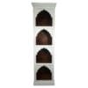 Solid Wood Bookcase Narrow Display Bookshelf - Image 6