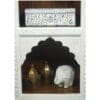 Solid Wood Bookcase Narrow Display Bookshelf - Image 11