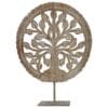 Hand-carved Wooden Tree Of Life Decor Accent - Image 9