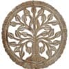 Hand-carved Wooden Tree Of Life Decor Accent - Image 6