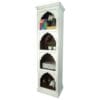 Solid Wood Bookcase Narrow Display Bookshelf - Image 4