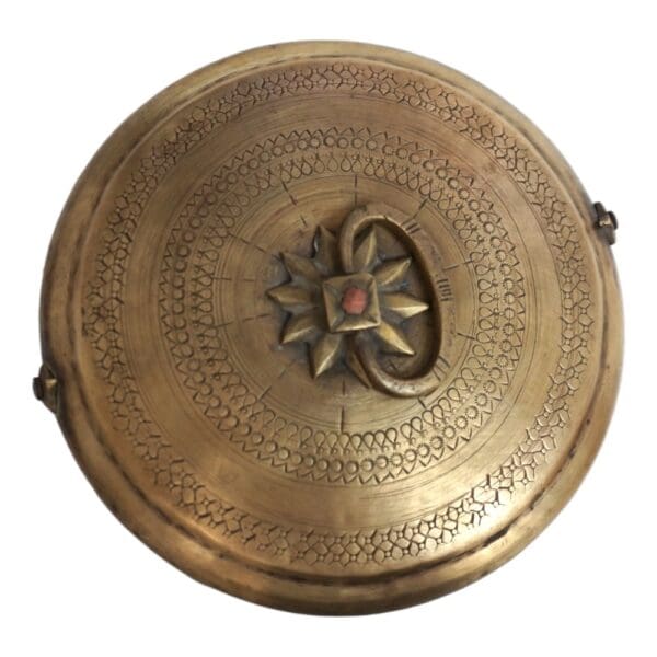 Vintage Brass Katordan Chapati Warmer Box - Image 16