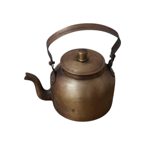 Vintage Brass/Copper Kettle - Image 7