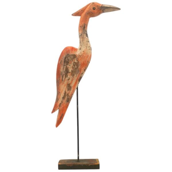 Reclaimed Wood Bird Hand-carved Decor Accent - Image 11