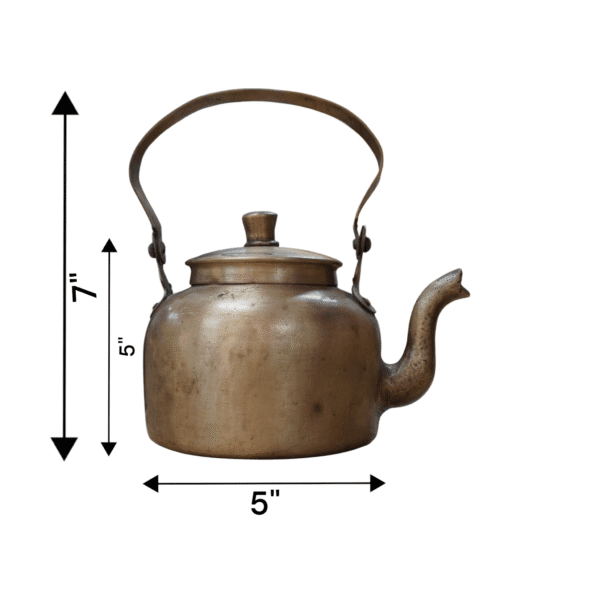 Vintage Brass/Copper Kettle - Image 10